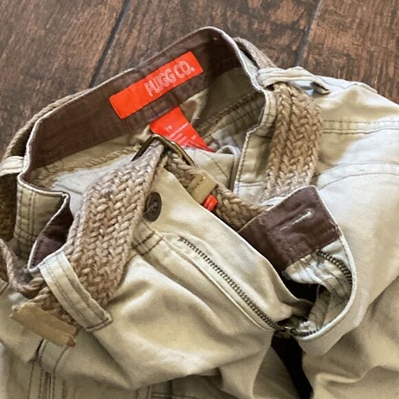 Plugg Co Tan Cargo Shorts with Relaxed Fit Men’s Size 29 New No Tag - Picture 11 of 11